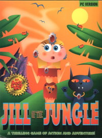 Jill of the Jungle box art